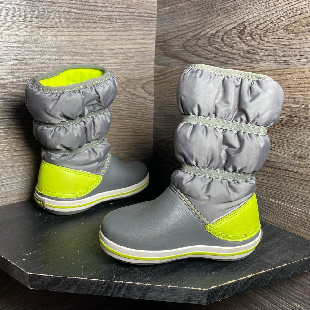 Crocs crocband winter insulated boots grey green - Picture 5 of 6